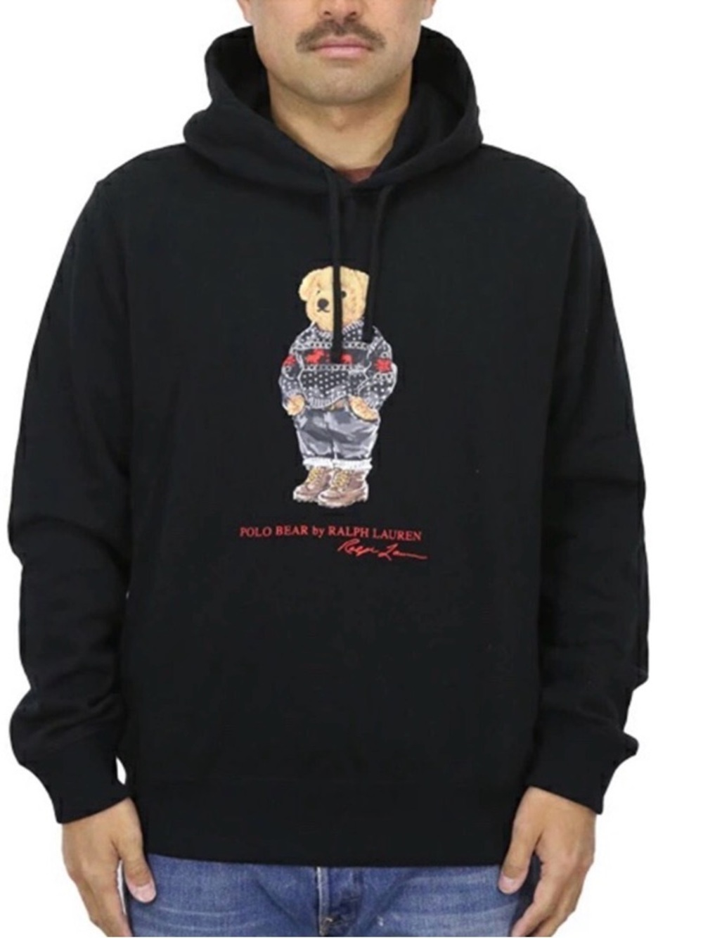 Polo by Ralph Lauren Black Bear Graphic Hoodie